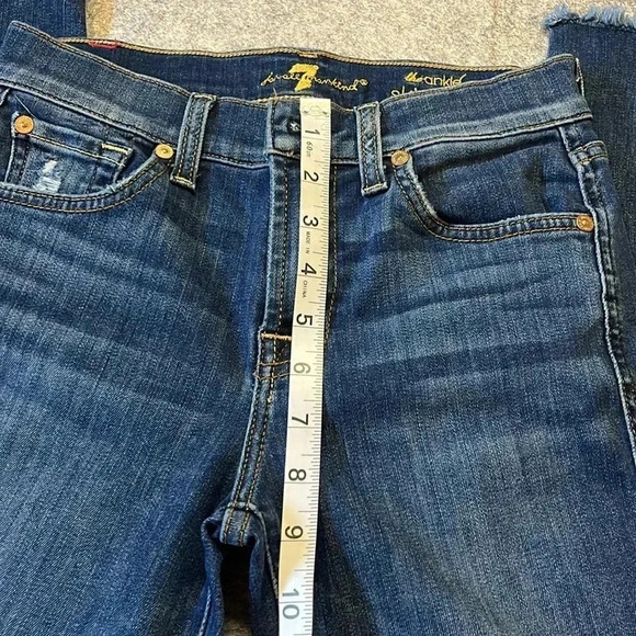 7 for all Mankind, The Ankle Skinny. Size 25. - Picture 7 of 11